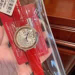 Cartier Ballon Bleu 36MM Sapphire Glass 21 Diamonds Watch